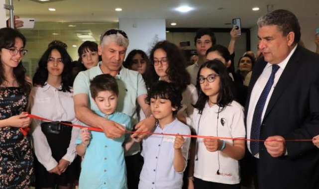 Alev Alatlı Bilim ve Sanat Merkezi öğrencilerinden proje ve resim sergisi