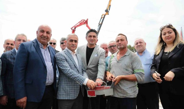 Aliağa Sanayi Sitesi Cami Projesi'nin temel atma töreni gerçekleştirildi