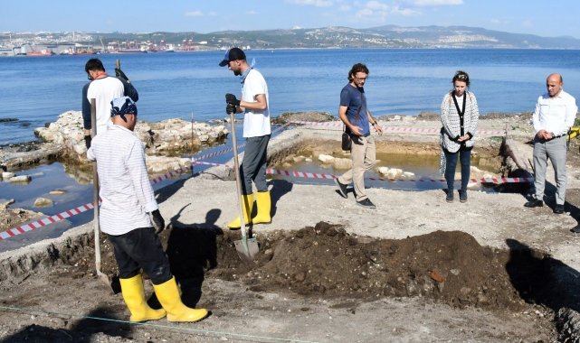 Altınova'da arkeolojik kazılar devam ediyor
