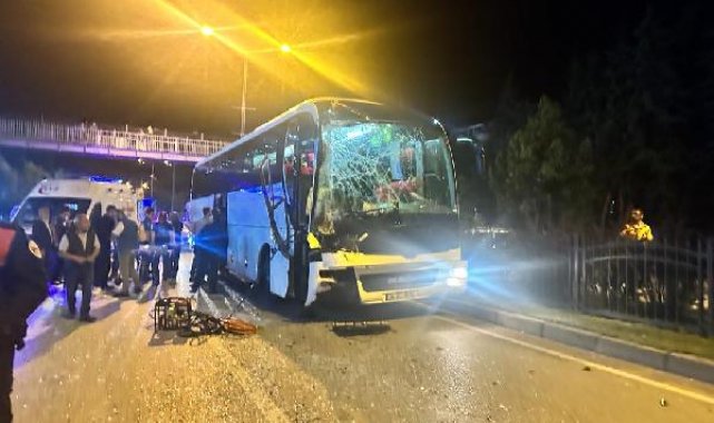 Amasya'da yolcu otobüsü TIR'a çarptı: 5 yaralı