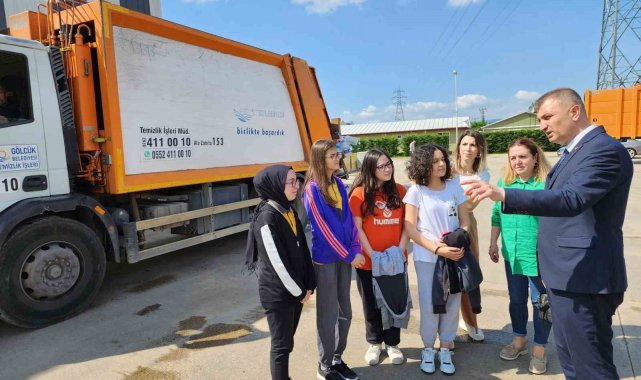 Atık Aktarma İstasyonu öğrencilerin ödev konusu oldu