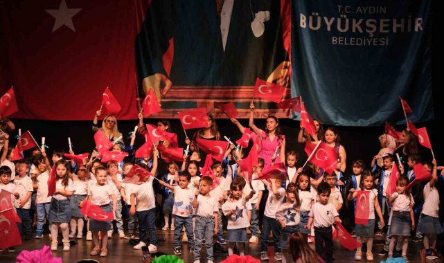 Aydın Büyükşehir Belediyesi Çocuk Gelişim Merkezlerinden yılsonu gösterileri