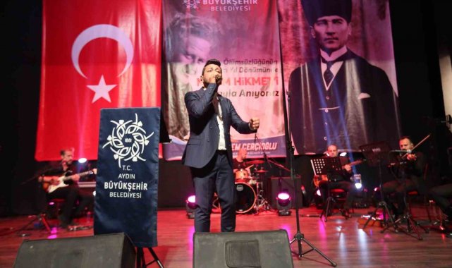 Aydın Büyükşehir Belediyesi Nazım Hikmet'i andı