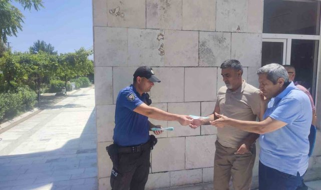 Aydın'da polisten dolandırıcılığa karşı broşürlü uyarı
