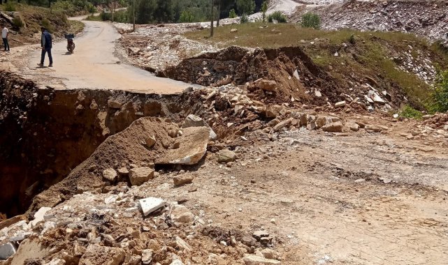 Aydın'da taşkınlarla mücadele sürüyor
