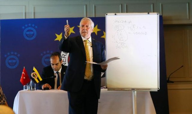 Aziz Yıldırım tahtanın başına geçti, hesapları tek tek açıkladı