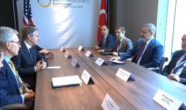 Bakan Fidan, ABD Dışişleri Bakanı Blinken ile görüştü