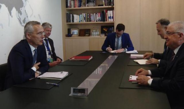 Bakan Güler, NATO Genel Sekreteri Stoltenberg ile görüştü