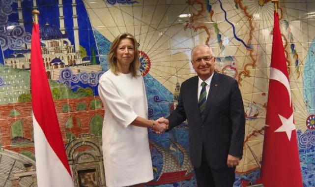 Bakan Güler, Hollanda Savunma Bakanı Ollongren ile görüştü