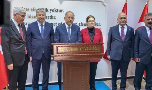Bakan Özhaseki: Belirli bölgelere az da olsa yapı yasağının gelmesi lazım
