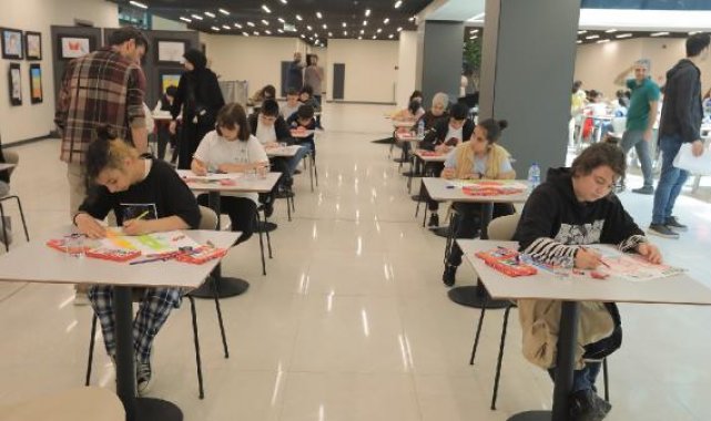 Başakşehir'de resim yarışması düzenlendi