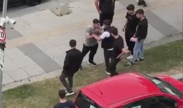 Başakşehir'de yol ortasındaki silahlı kavga kemarada