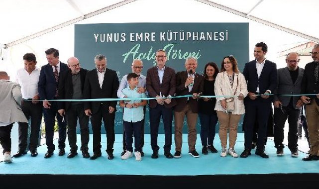 Başakşehir'de Yunus Emre Kütüphanesi açıldı