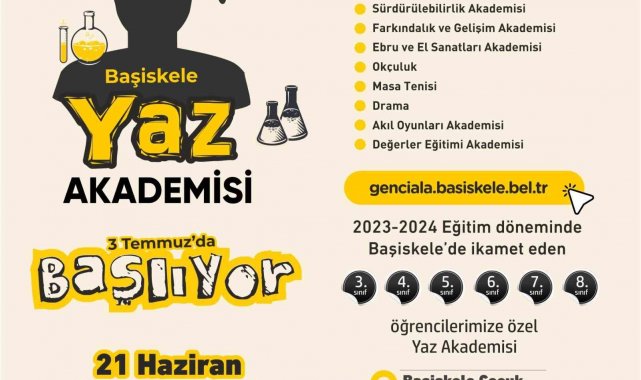 Başiskele Yaz Akademisi kayıtları başladı