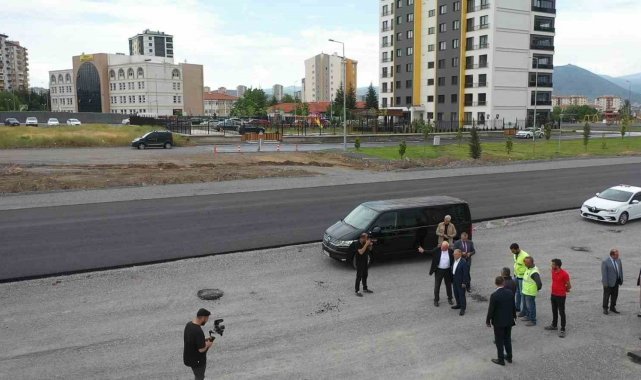 Başkan Büyükkılıç'tan 20 milyon TL'lik yol yapım çalışmalarına denetleme
