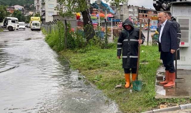 Başkan Tavlı: "Yaptığımız yatırımlar, olması muhtemel afetlerin önüne geçiyor"