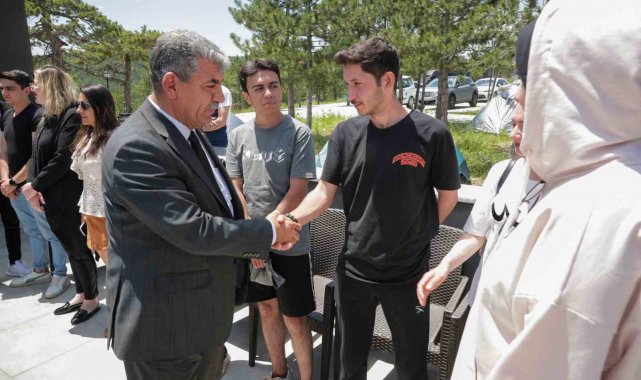 Başkan Vekili Abdullah Damcı, Sosyoloji Kampında gençlerle bir araya geldi
