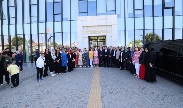 Başkan Yüce, SGM'de öğrencilerin yılsonu heyecanına ortak oldu
