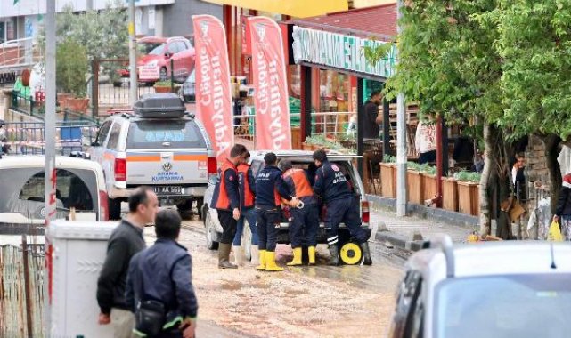 Bilecik'e 2 günde 23,3 kilogram yağış düştü; evleri su bastı