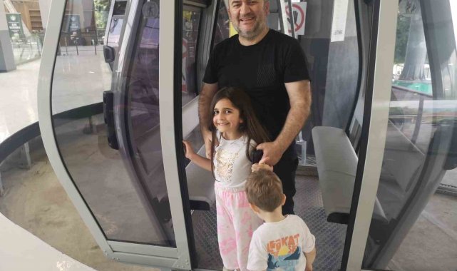 Bilet satışları başladı, teleferik vatandaşların hizmetine açıldı