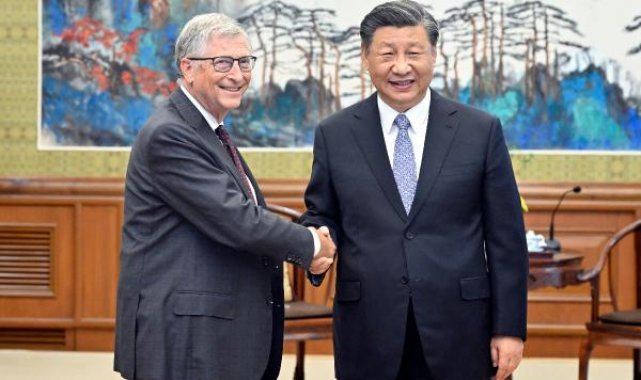 Bill Gates, Çin lideri Şi Cinping ile görüştü