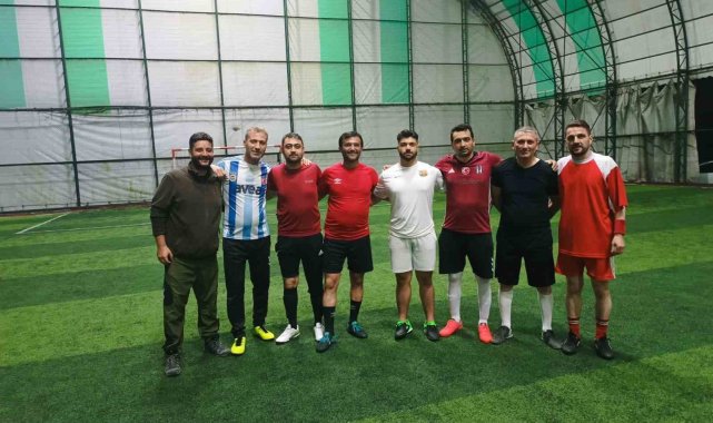 Birlik beraberlik sağlamak amacıyla hali saha turnuvası düzenledi