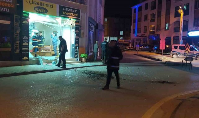 Bolu'da gaz sıkışması sonucunda tüp bomba gibi patladı