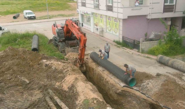 Bozüyük'te alt yapı çalışmaları devam ediyor