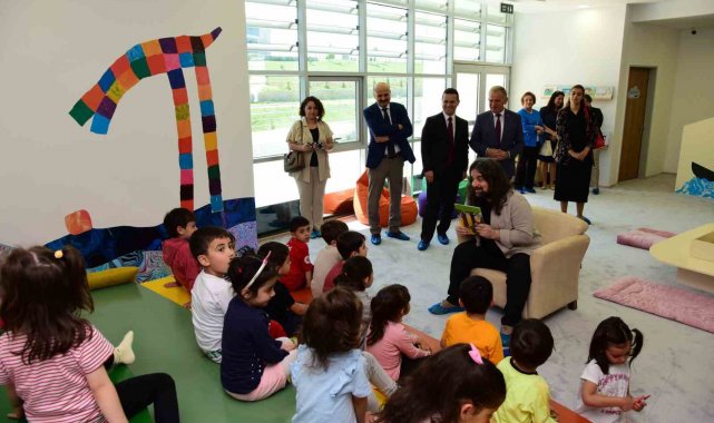 Bu kütüphane çocuklara kitap sevgisini aşılayacak