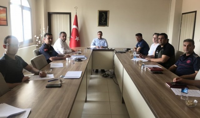 Burhaniye'de Orman Yangınları ile Mücadele Toplantısı yapıldı