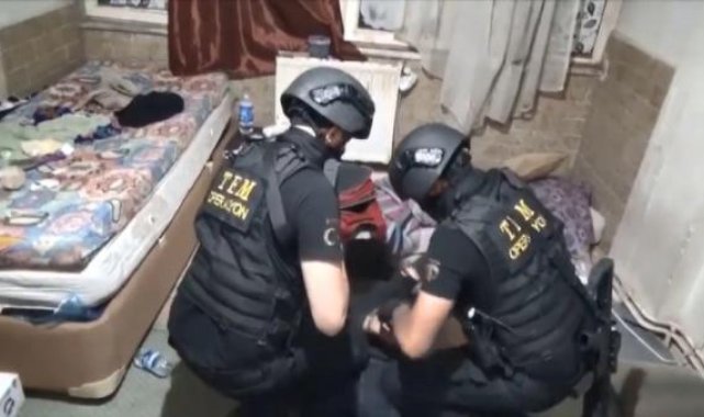 Bursa ve Kayseri'deki terör operasyonunda 6 tutuklama
