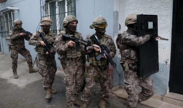Bursa'da 'Temizlik-1' adlı operasyon; 41 şüpheli gözaltında