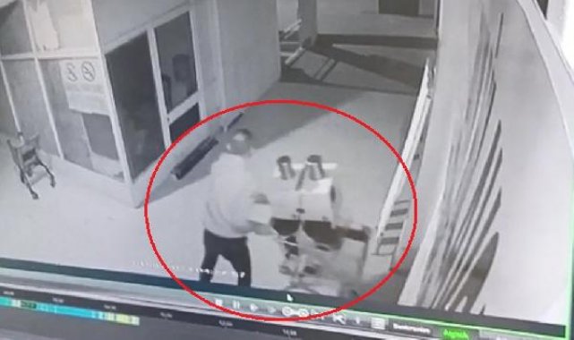 Bursa'da pilavcı dükkanından 30 bin liralık hırsızlık kamerada