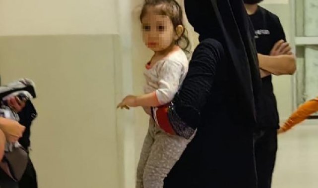 Çamaşır suyu içen Gökçe bebek, hastanede tedaviye alındı