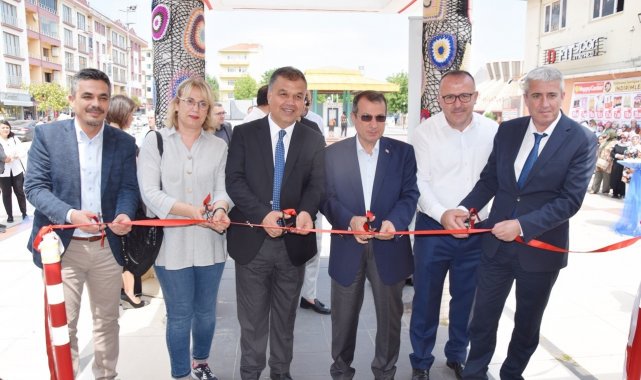 Çan Halk Eğitimi Merkezi Yılsonu Sergisi Açıldı