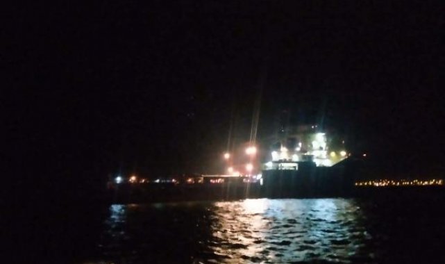 Çanakkale Boğazı'nda gemi arızası