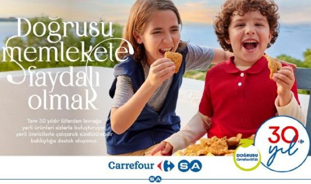 CarrefourSA'dan 30'uncu yılına özel yeni reklam filmi