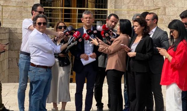 CHP'li Özel: Bugün için bir adaylık ilanım yoktur
