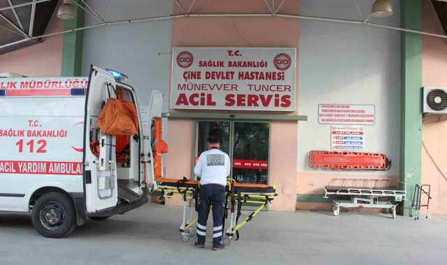 Çine'de iş kazası