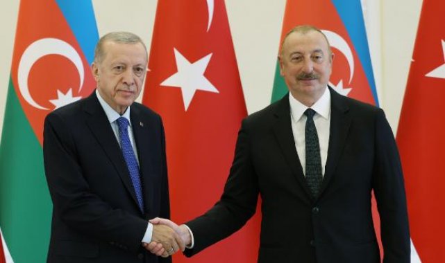 Cumhurbaşkanı Erdoğan, Azerbaycan Cumhurbaşkanı Aliyev'le baş başa görüştü