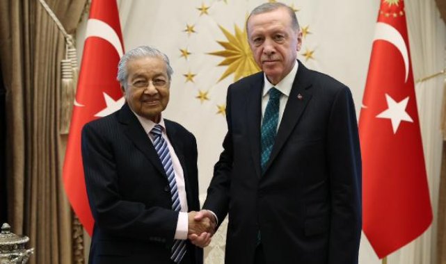 Cumhurbaşkanı Erdoğan, eski Malezya Başbakanını kabul etti