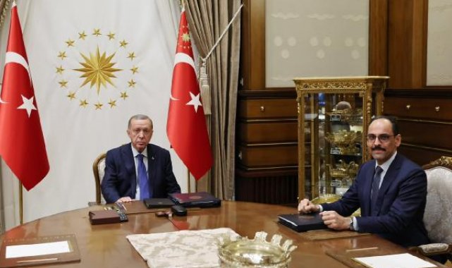 Cumhurbaşkanı Erdoğan, MİT Başkanı Kalın'ı kabul etti