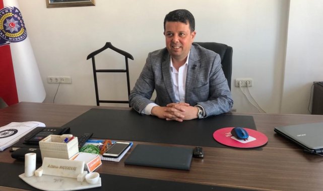 Datça'nın yeni İlçe Emniyet Müdürü Madendere göreve başladı