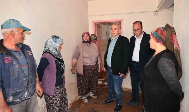 Denizli'de sel bölgesinde 280 personel ve 105 adet iş makinesi çalışmalarını sürdürüyor