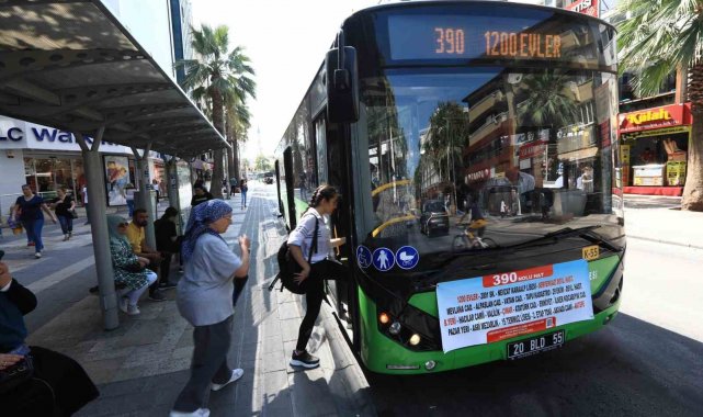 Denizli'de YKS'ye gireceklere otobüs ücretsiz