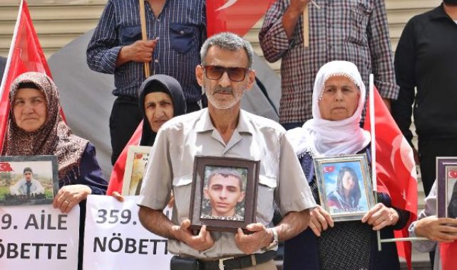 Diyarbakır'da evlat nöbetindeki aile sayısı 359 oldu