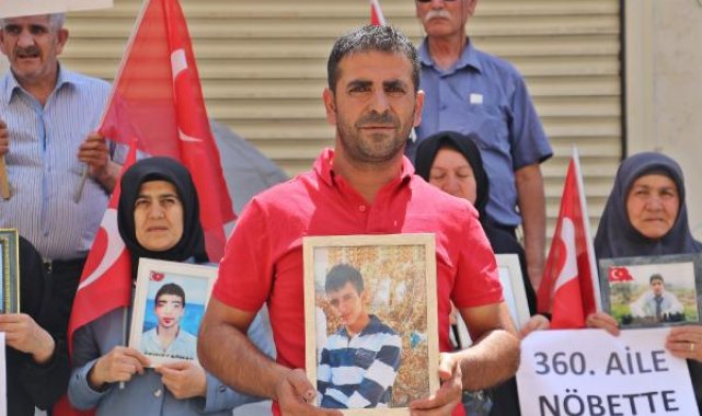 Diyarbakır'da evlat nöbetindeki aile sayısı 360 oldu