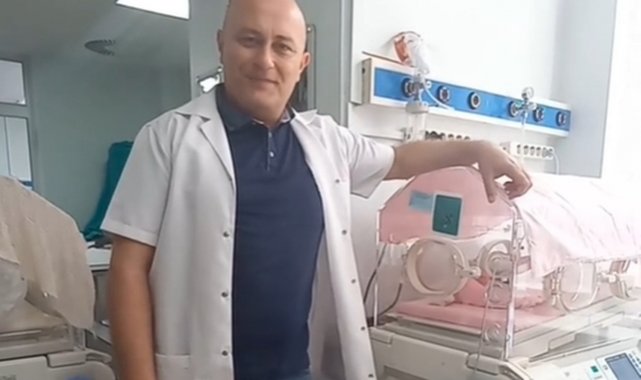 Doktorlar 3 günlük bebeğe anjiyo yaptı