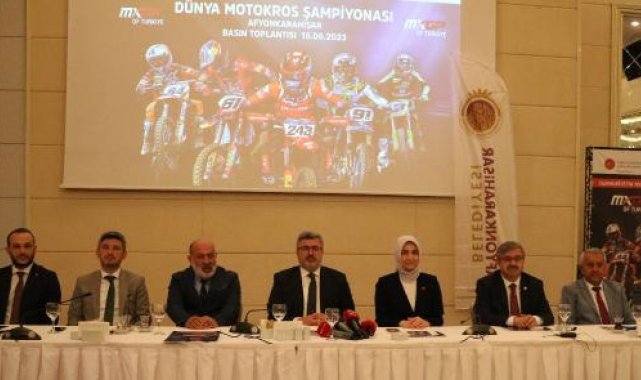Dünya Motokros Şampiyonası'nın lansman toplantısı yapıldı