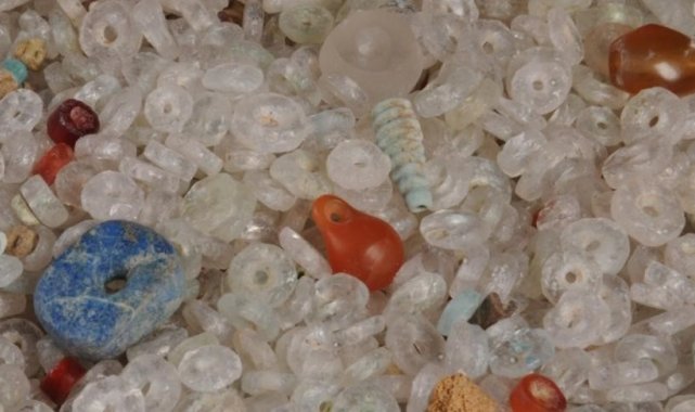 Dünyanın en eski boncukları Siirt'te Türbe Höyük'te bulundu